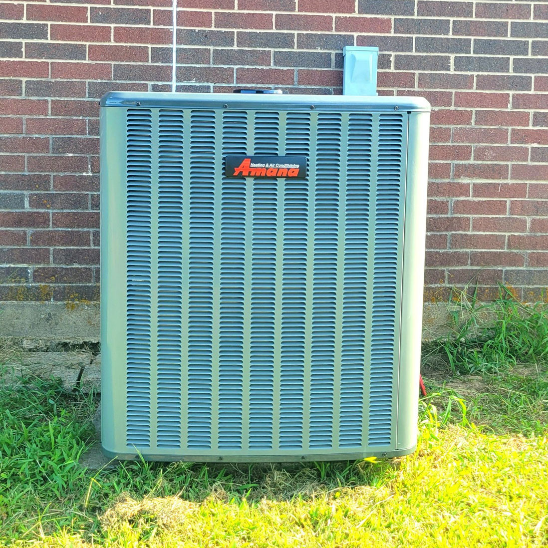 New Amana AC unit installed